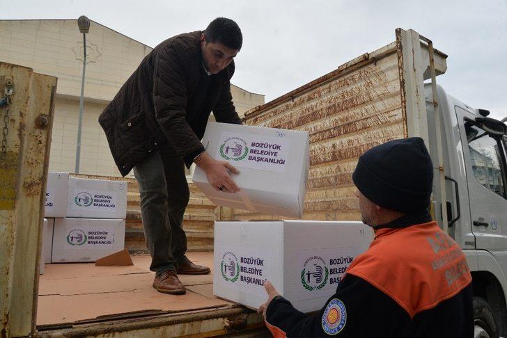 Bozüyük’te toplanan yardımlar AFAD’a teslim edildi G2