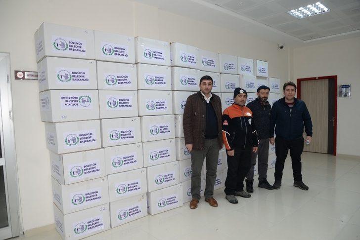 Bozüyük’te toplanan yardımlar AFAD’a teslim edildi G3