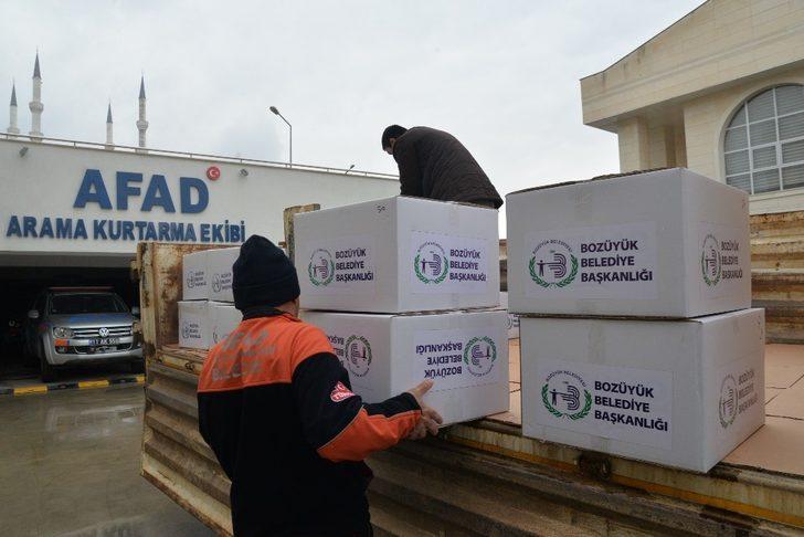 Bozüyük’te toplanan yardımlar AFAD’a teslim edildi G5