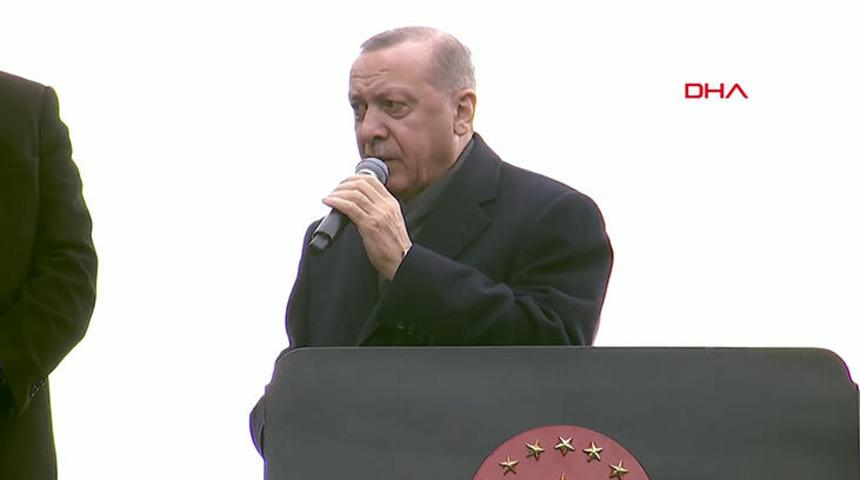 Cumhurbaşkanı Erdoğan'dan İzmir'de önemli açıklamalar