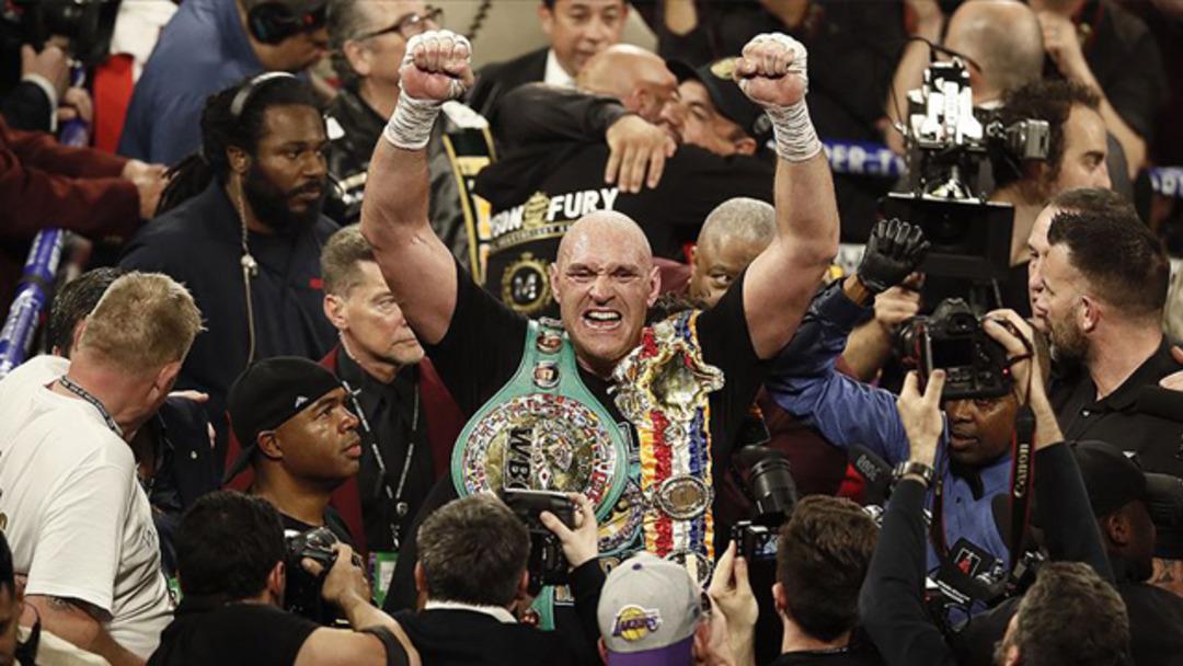 Boksta ağır sıklet unvan ma&ccedil;ının galibi Tyson Fury