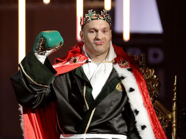Boksta ağır sıklet unvan maçının galibi Tyson Fury G1