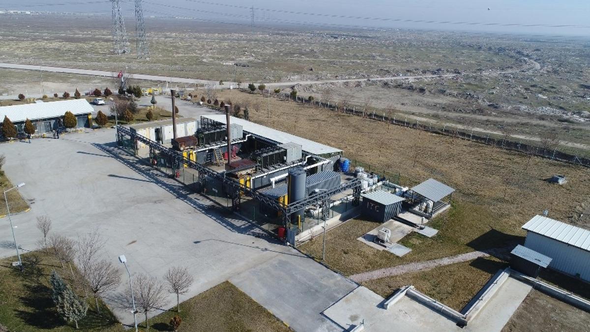 Konya&rsquo;da metan gazından 1 yılda 78 milyon kilowatt elektrik &uuml;retildi
