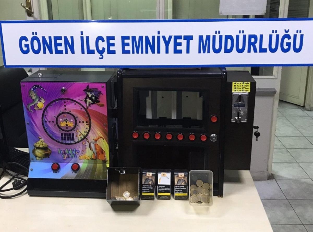 Dışı şarj cihazı, i&ccedil;i kumar makinesi