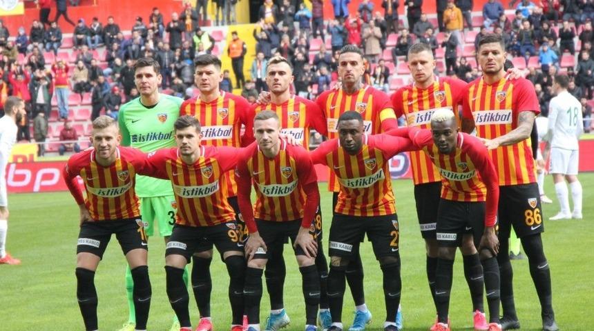 Kayserispor 11 yabancıyla oynadı