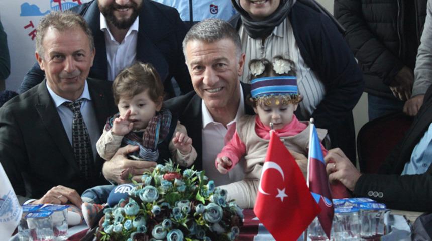Trabzonspor Başkanı Ahmet Ağaoğlu’na Kocaeli’de yoğun ilgi