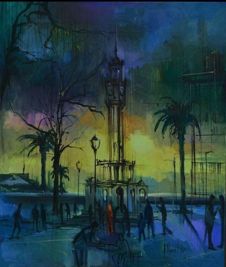 Ödüllü ressam Çeşme’de sanat galerisi açtı G5