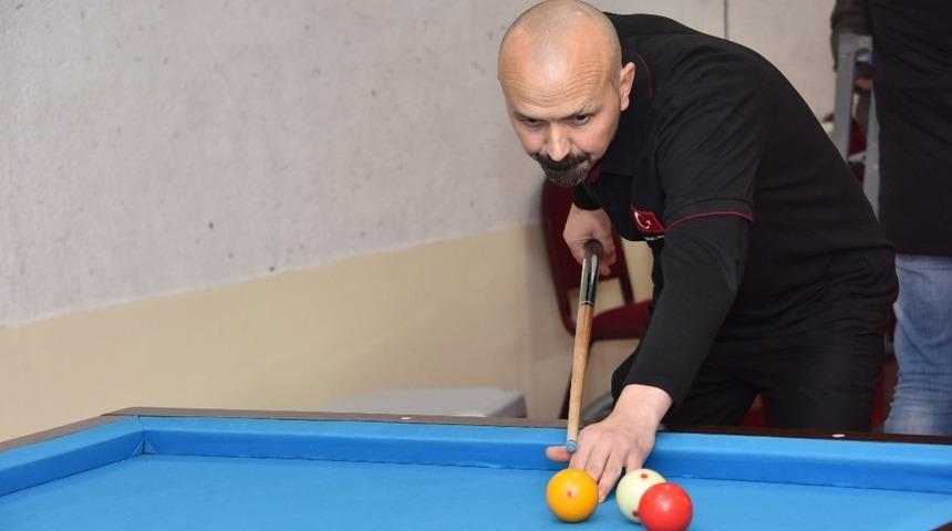 Bilecik&rsquo;te bilardo turnuvası başladı