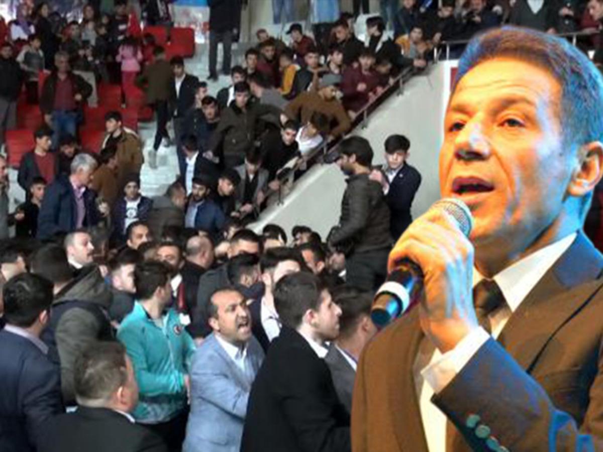 Yer: Kahramanmaraş! Kavgayı durdurmak i&ccedil;in İstiklal Marşı s&ouml;yledi  