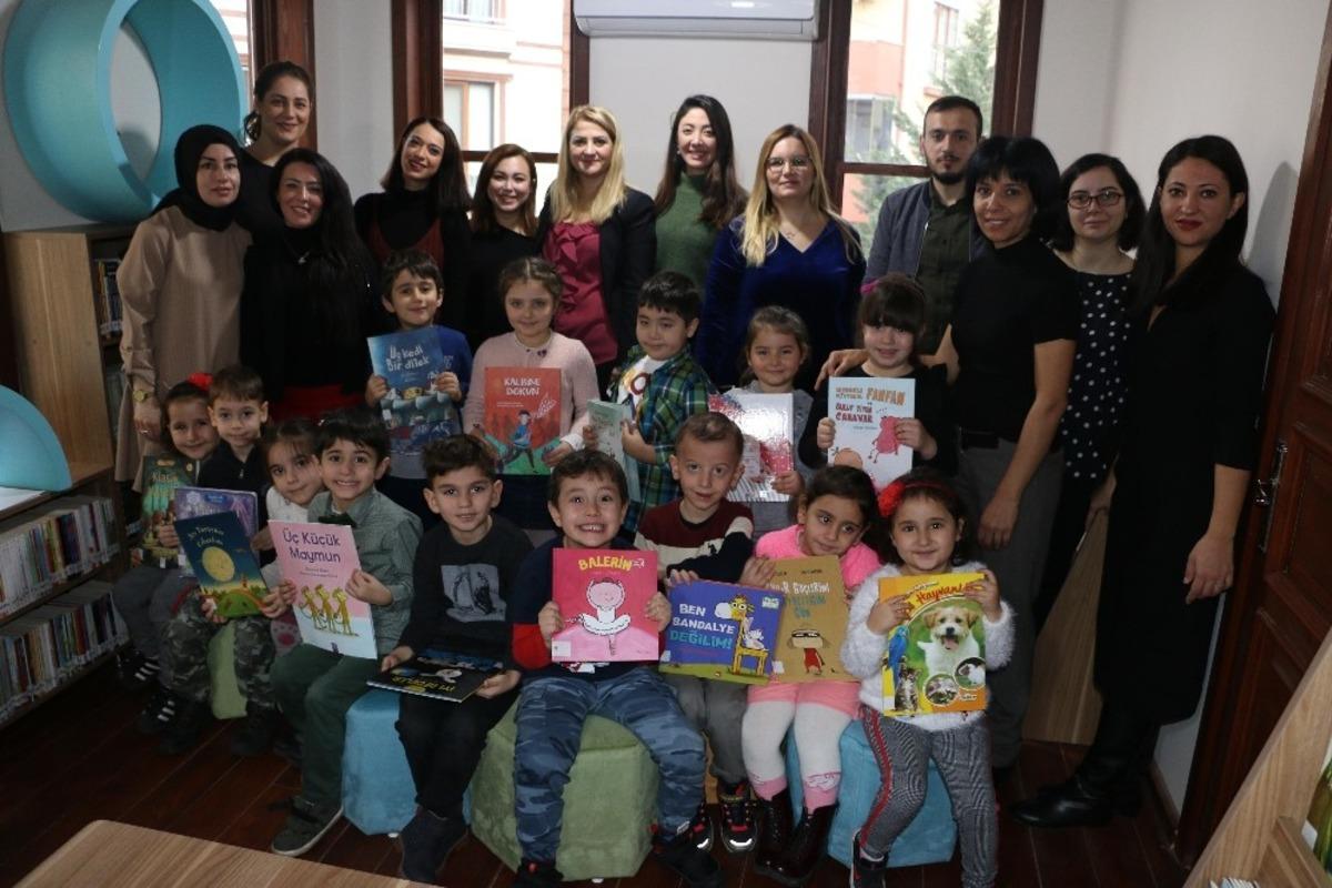 Kartal&rsquo;da "Eğlenceli &Ccedil;ocuk K&uuml;t&uuml;phanesi", kapılarını ilk kez, kreş &ouml;ğrencilerine a&ccedil;tı