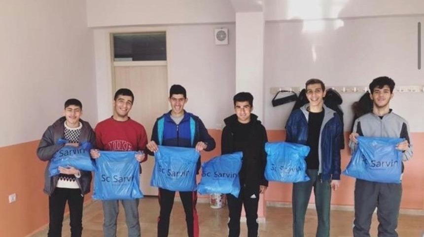 SC Sarvin&rsquo;den Siirt Rehabilitasyon Merkezine yardım