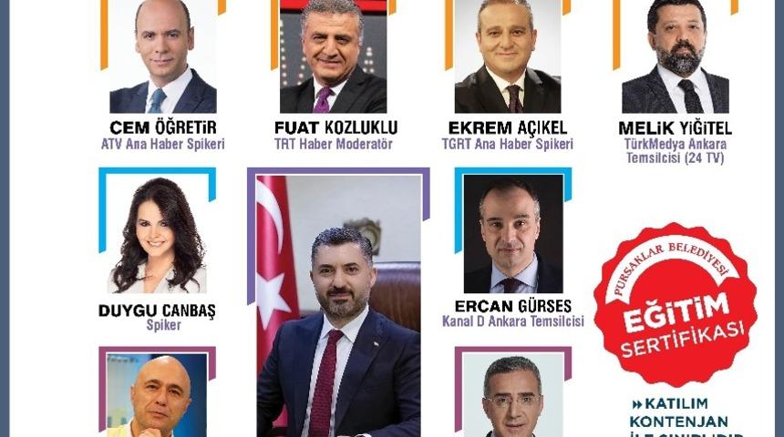 Medyanın duayenleri Pursaklar&rsquo;da