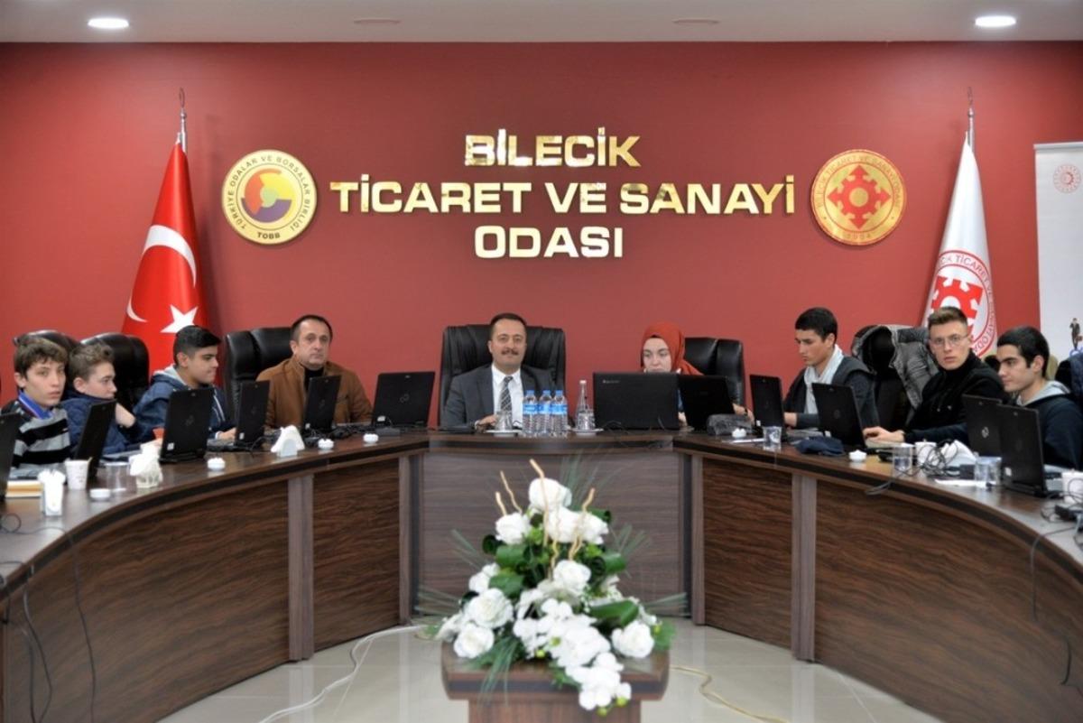 Meslek Lisesi &ouml;ğrencilerine &rsquo;Geleceğim-mesleğim&rsquo; eğitimi