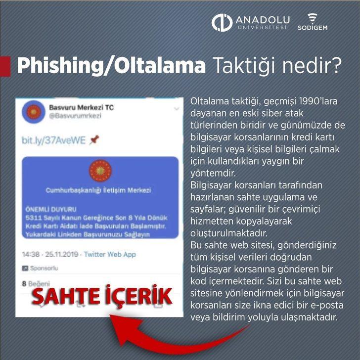 Anadolu Üniversitesi dolandırıcılıklara karşı uyardı G2