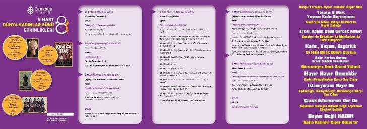 Çankaya’da bir gün değil her gün 8 Mart G1