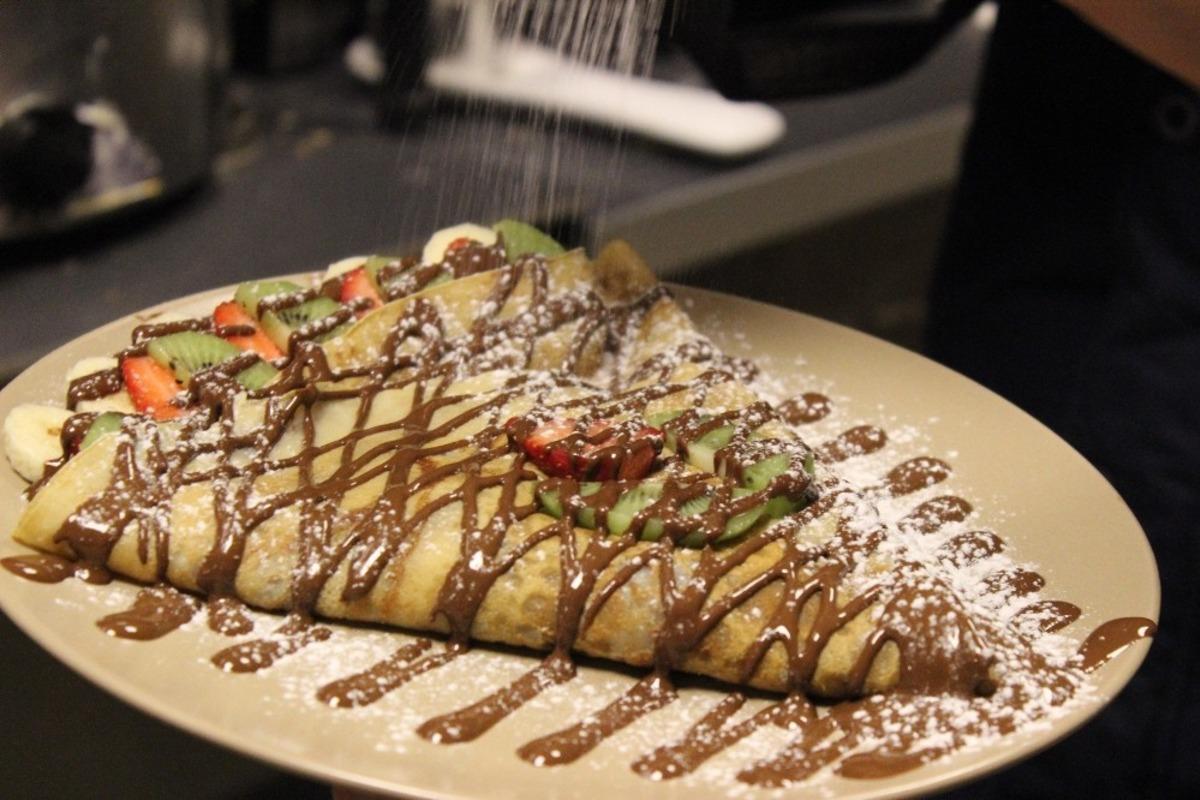 Waffle yerine yeni trend &rsquo;&ccedil;ikolatalı krep&rsquo;