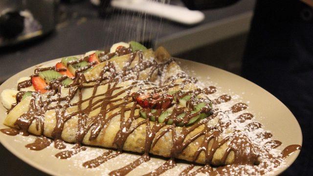 Waffle yerine yeni trend ’çikolatalı krep’