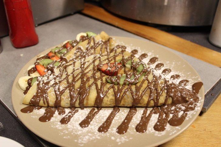Waffle yerine yeni trend ’çikolatalı krep’ G4