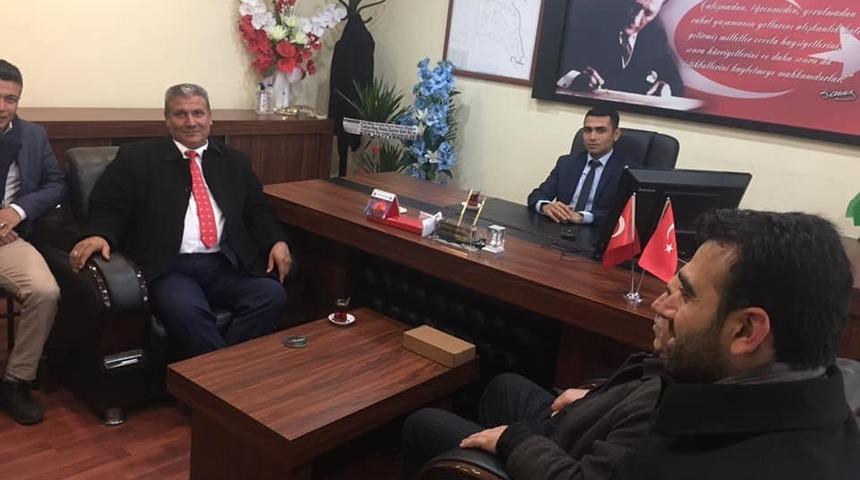 Başkan Erdengi&rsquo;den, Tanrıkolu&rsquo;na plaket