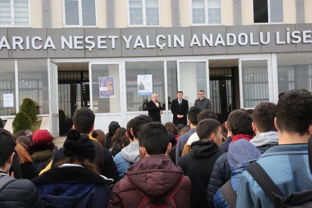 Başkan Bıyık, &ouml;ğrencilere iyi dersler diledi