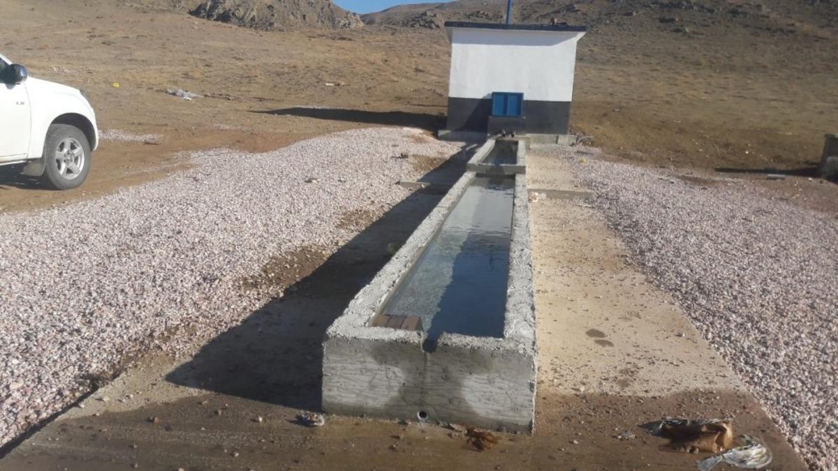 Aksaray&rsquo;da k&ouml;ylere hayvan i&ccedil;me suyu tesisi yapıldı