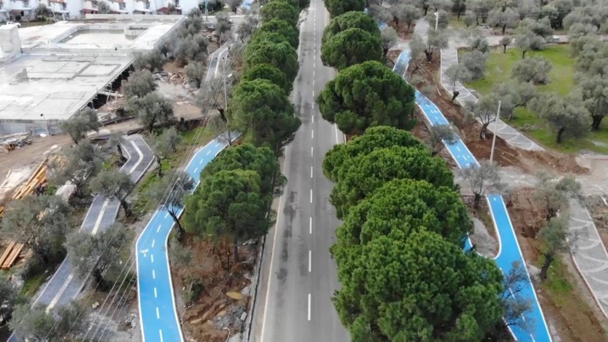 G&uuml;re bisiklet yoluna kavuşuyor