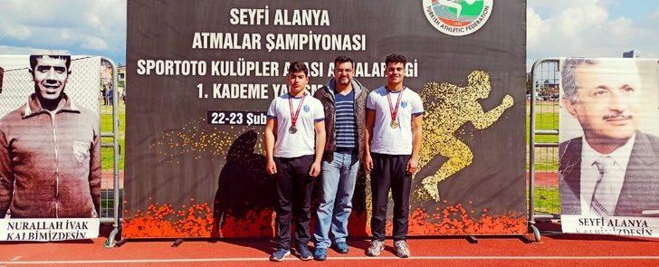 Aydınlı sporculardan çifte madalya G2