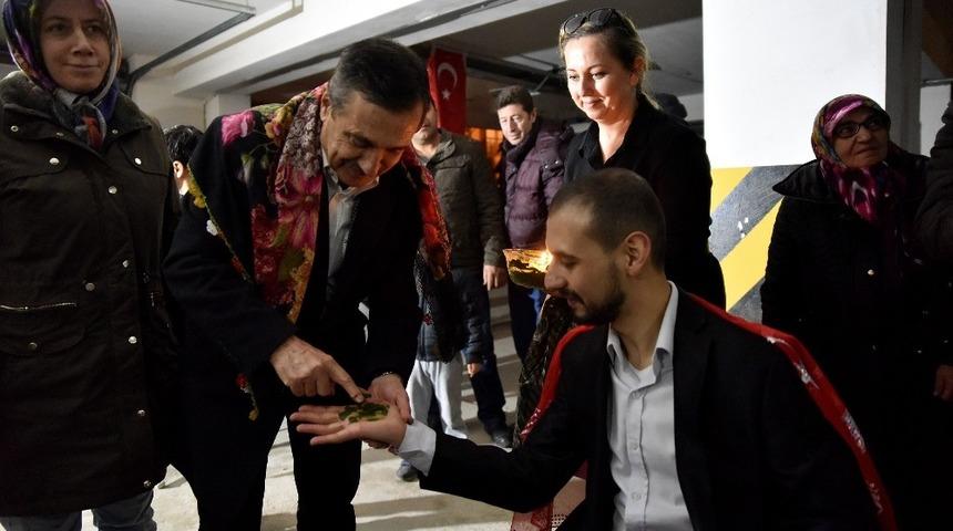 Başkan Ata&ccedil; hayırlı teskereler diledi