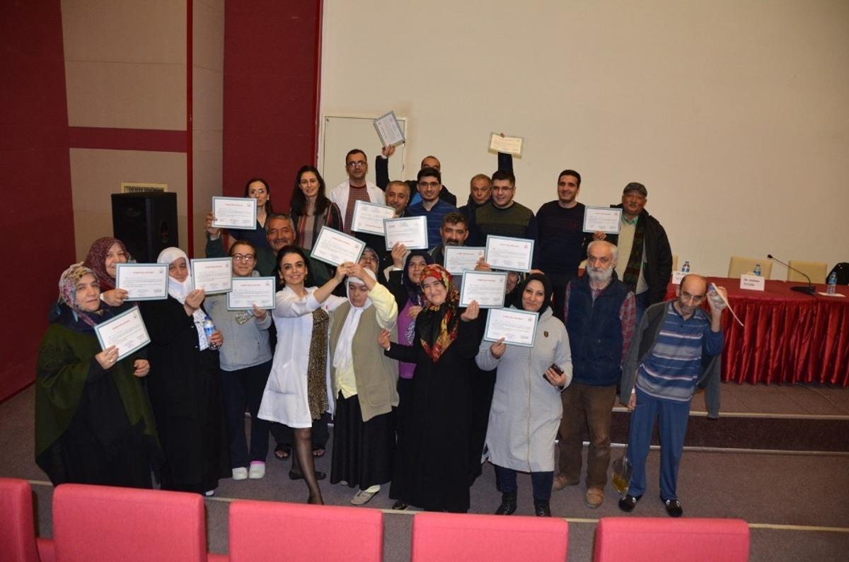 Diyabet okulu eğitimi d&uuml;zenlendi