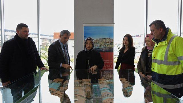 Milletvekili Atabek Cadde 54’teki çalışmaları inceledi