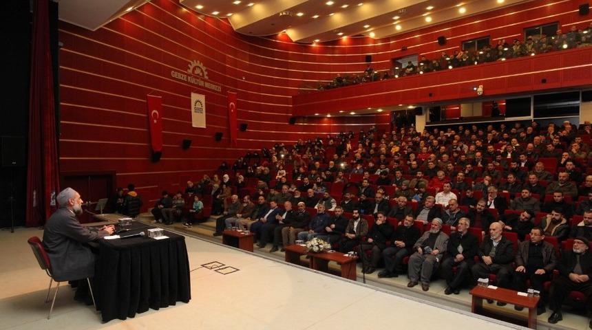 GKM’de Ahmet Doğan’ın sohbetine yoğun ilgi