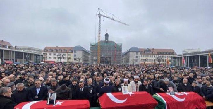  Hanau'da ırkçı saldırının kurbanları son yolculuklarına uğurlandı G5