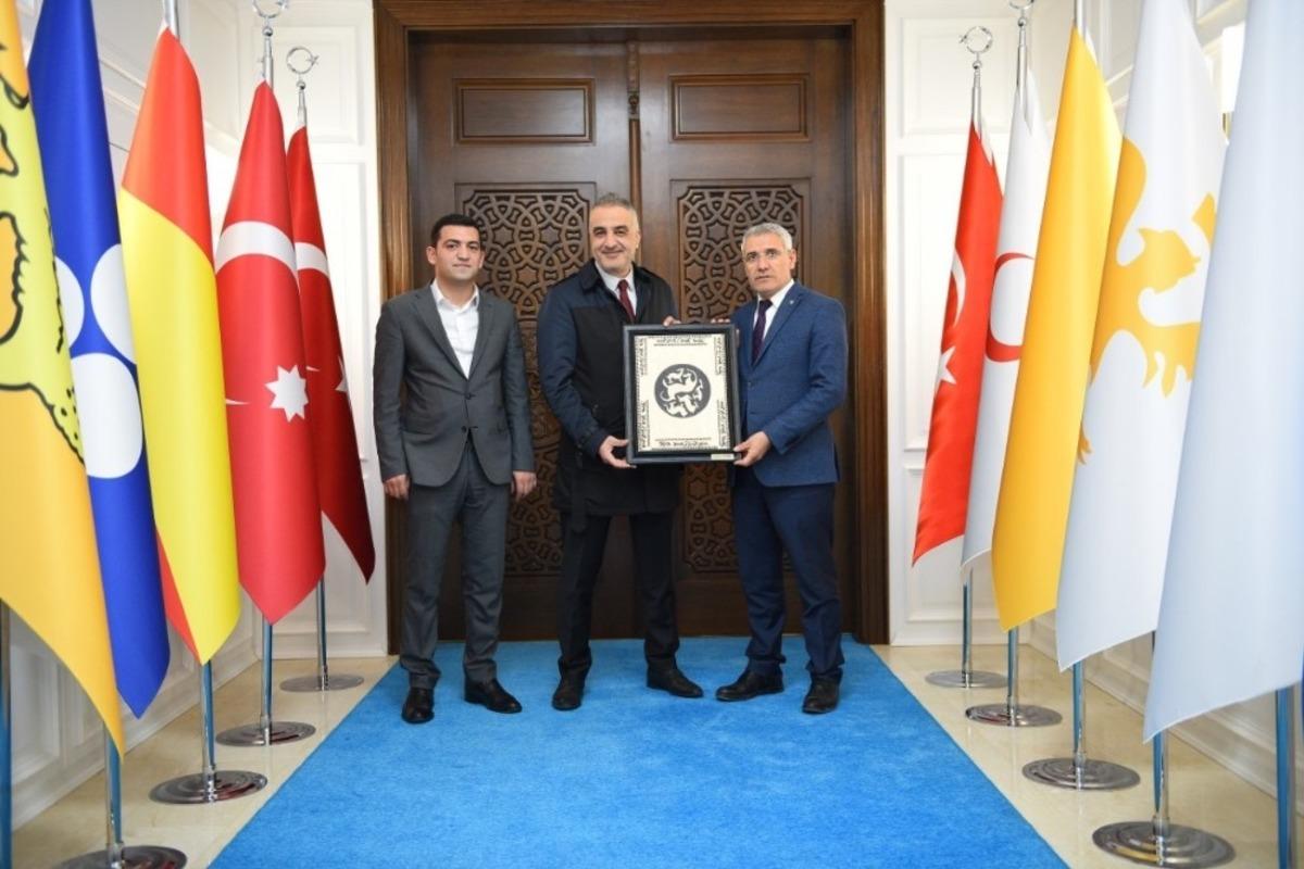 Başkan G&uuml;der, Develi&rsquo;yi ağırladı