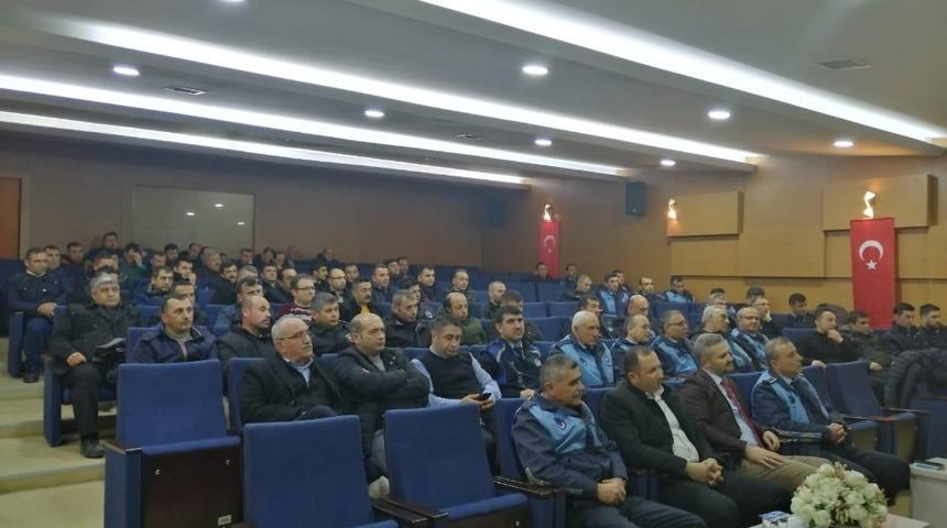 Belediye&rsquo;den zabıta ve g&uuml;venlik g&ouml;revlilerine eğitim