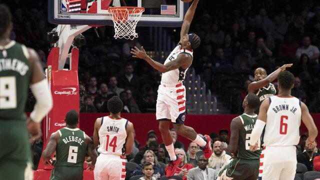 Washington Wizards-Milwaukee Bucks: 134-137 (Bradley Beal 55 sayı attı)