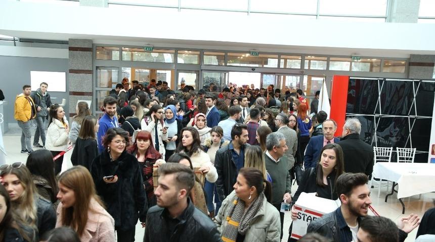 Trakya Kariyer Fuarı&rsquo;na yoğun ilgi