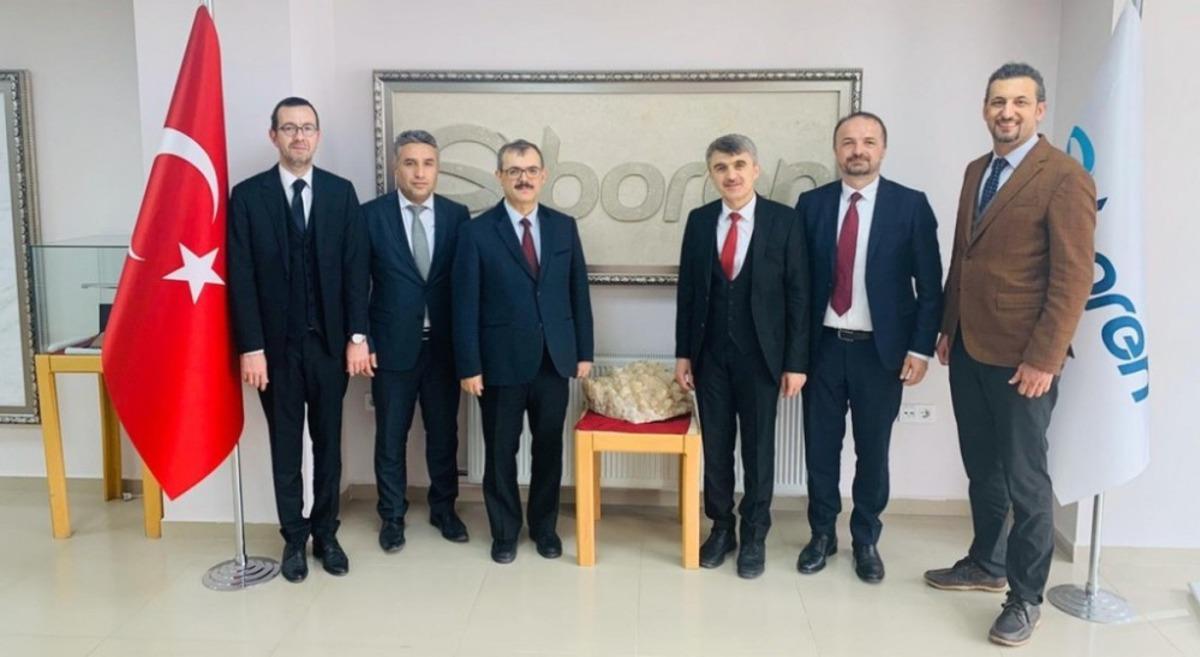 Rekt&ouml;r Uysal&rsquo;dan BOREN ve NATEN&rsquo;e ziyaret