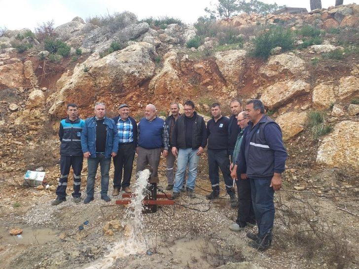 Gündoğmuş Güneycik içme suyuna kavuştu G2