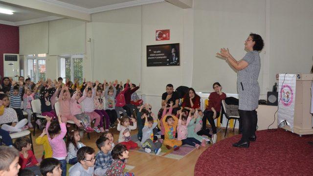 Çocuklara ‘Kişisel Bakım ve Hijyen’ eğitimi verildi