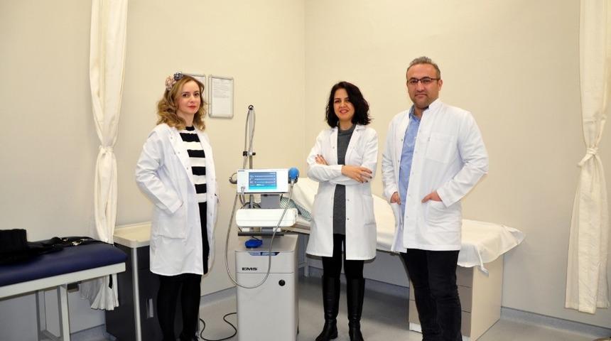 Hastalar, şok dalga tedavisi ile şifa buluyor