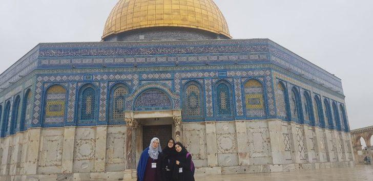 Atakum İHL kız öğrencilerinin ’Kudüs’ heyecanı G3