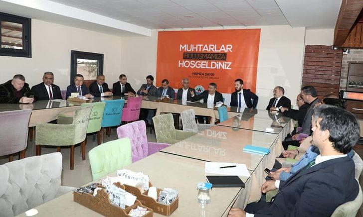 Başkan Şayir, ulaşım sorunlarını muhtarlarla masaya yatırdı G2