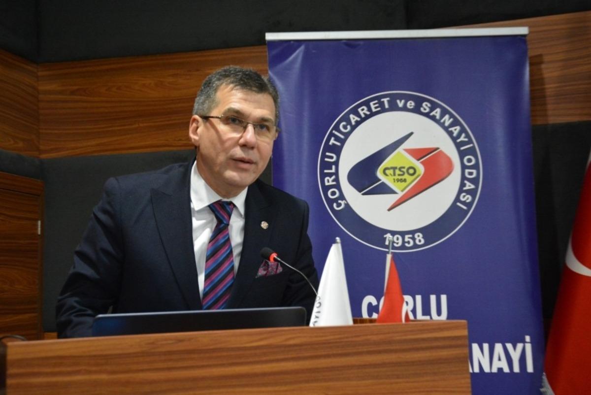 &Ccedil;orlu TSO Meclis Başkanı Noyan: &ldquo;B&ouml;lgemiz tekstil sekt&ouml;r&uuml;n&uuml;n adeta başkenti&rdquo;