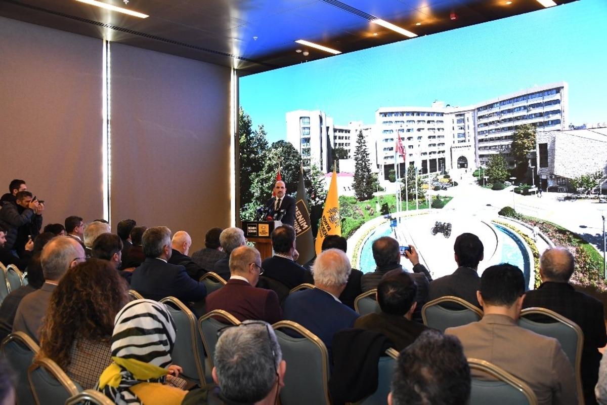 Başkan Altay basın mensuplarına g&uuml;ndemi değerlendirdi