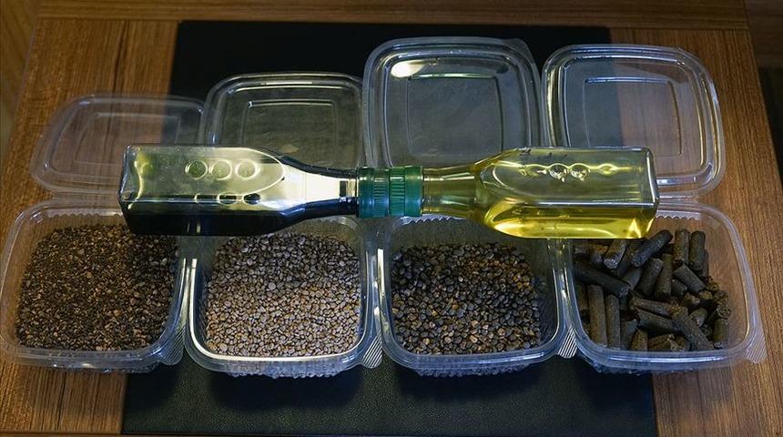  Zeytin posasını yağ ve sabun olarak ekonomiye kazandırıyorlar