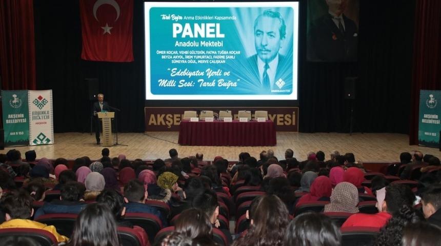 Yazar Tarık Buğra Akşehir&rsquo;de anıldı