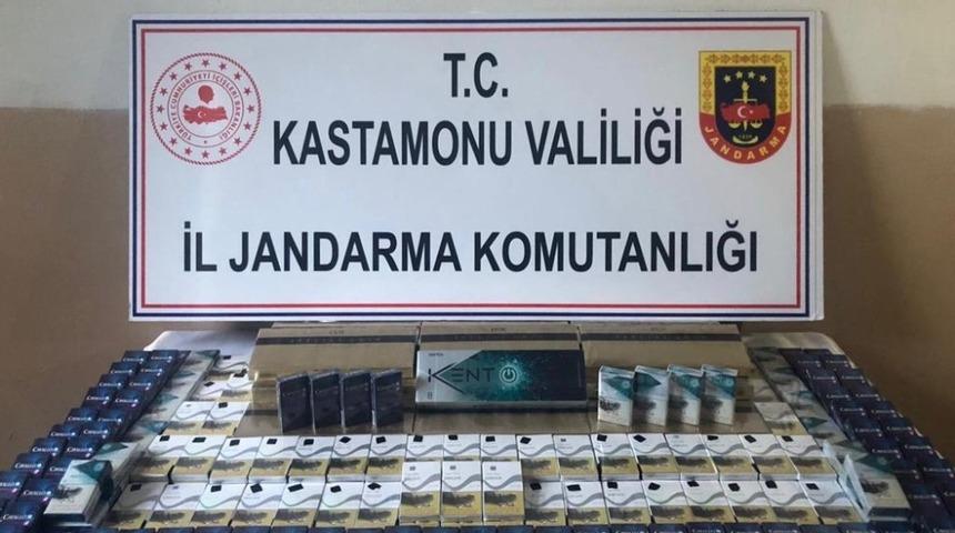 Tosya&rsquo;da 385 paket ka&ccedil;ak sigara ele ge&ccedil;irildi