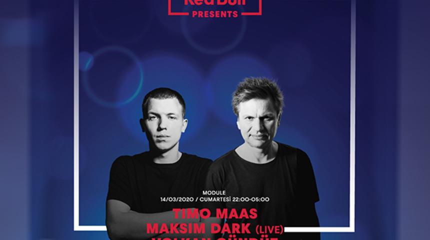 Timo Maas ve Maksim Dark Red Bull Presents kapsamında İstanbul’da
