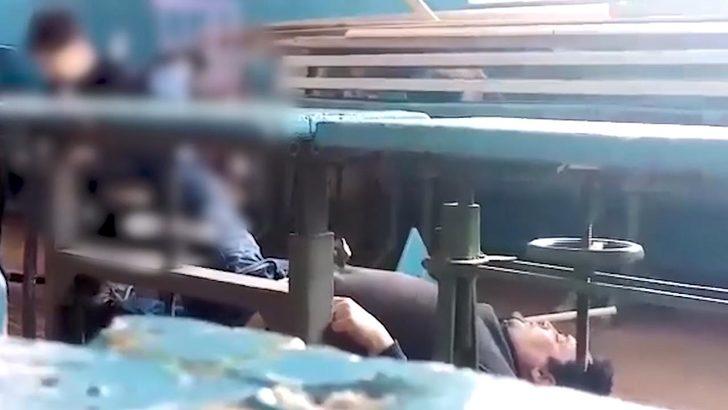 Bu nasıl öğretmen? Alkol alıp derse girdi, sonrası rezalet! G4