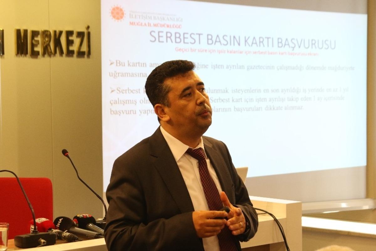 Denizli&rsquo;de gazetecilere &lsquo;basın kartı&rsquo; y&ouml;netmeliği ve alma şartları anlatıldı